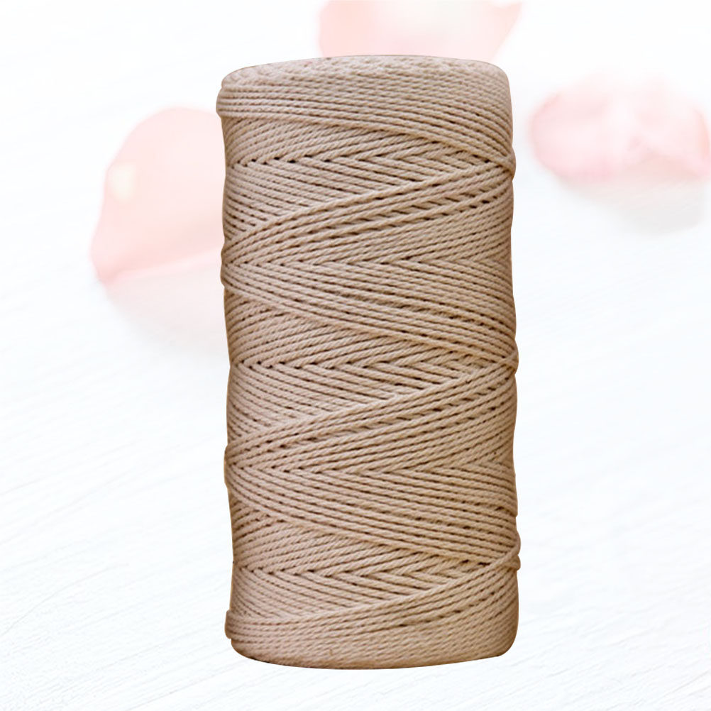 Macrame Wall Hanging - 1Pcs Natural Beige Cotton Rope Handmade