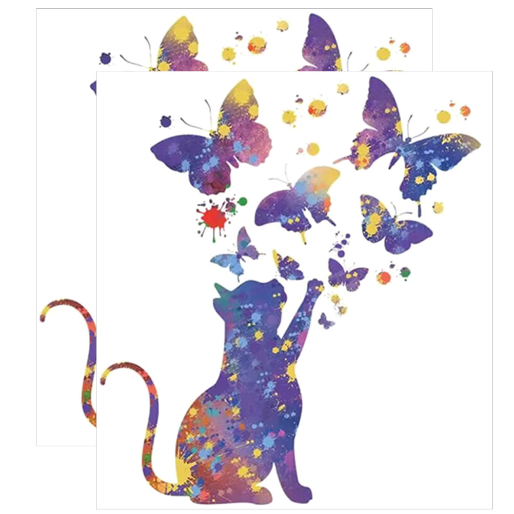 2 Sheets Home Decor Butterfly  - Home Decor Cat ulasan dan harga
