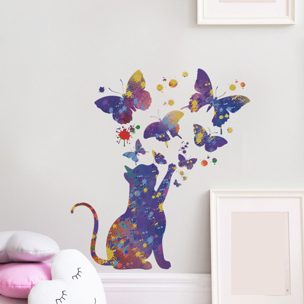 2 Sheets Home Decor Butterfly  - Home Decor Cat ulasan dan harga