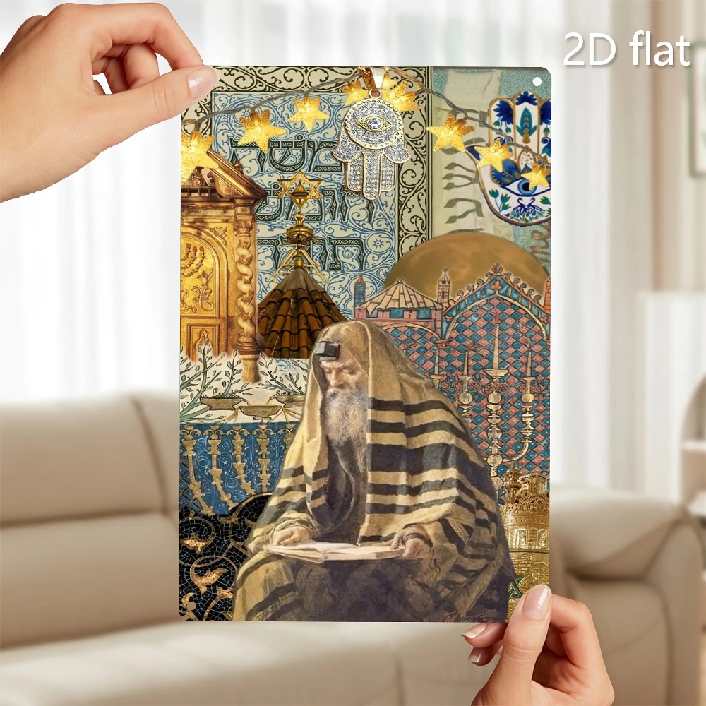 CIFBUY Vintage Jewish Elder Re - Home Decor In ulasan dan harga