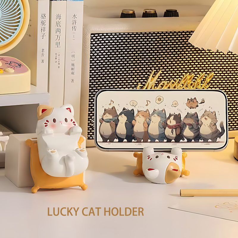 Cute Cartoon Cat Desktop Ornam - Home Decor Cat ulasan dan harga