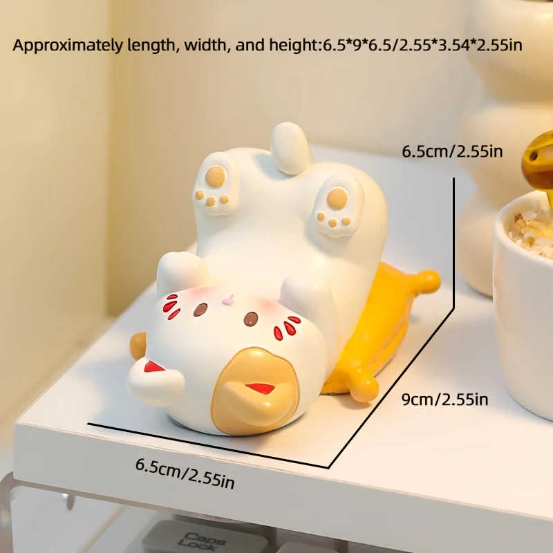 Cute Cartoon Cat Desktop Ornam - Home Decor Cat ulasan dan harga