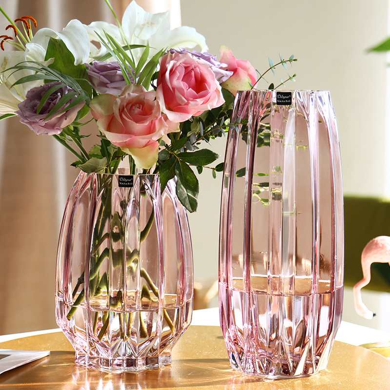 Nordic simple large glass vase - Glass Vase Nordic ulasan dan harga
