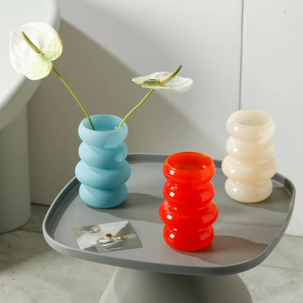 Minimalist Glass Vase Light Lu - Glass Vase Nordic ulasan dan harga