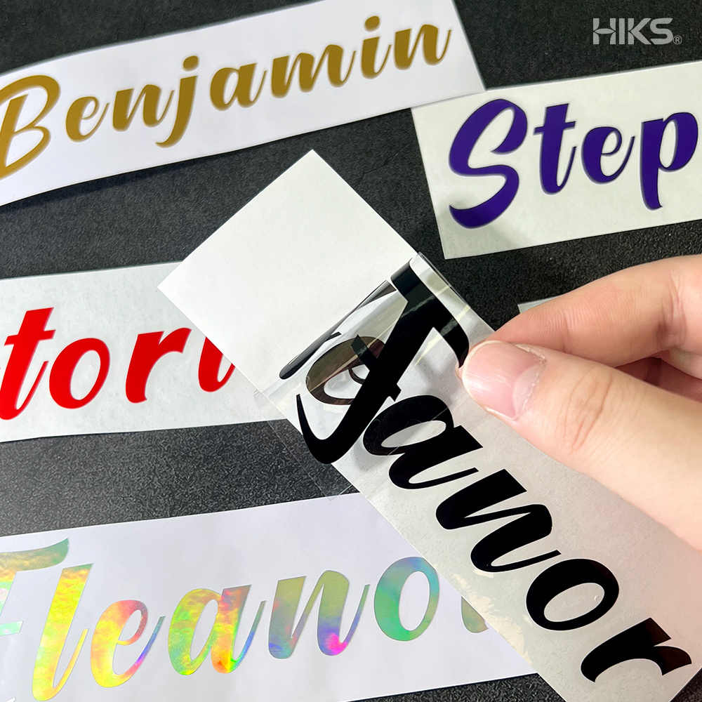 3PCS Custom Name Stickers Pers - Home Decor Xmas ulasan dan harga