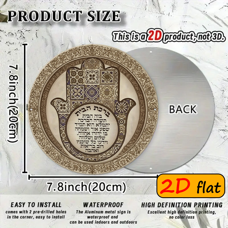 CIFBUY Exotic Hamsa Hand Alumi - Home Decor In ulasan dan harga