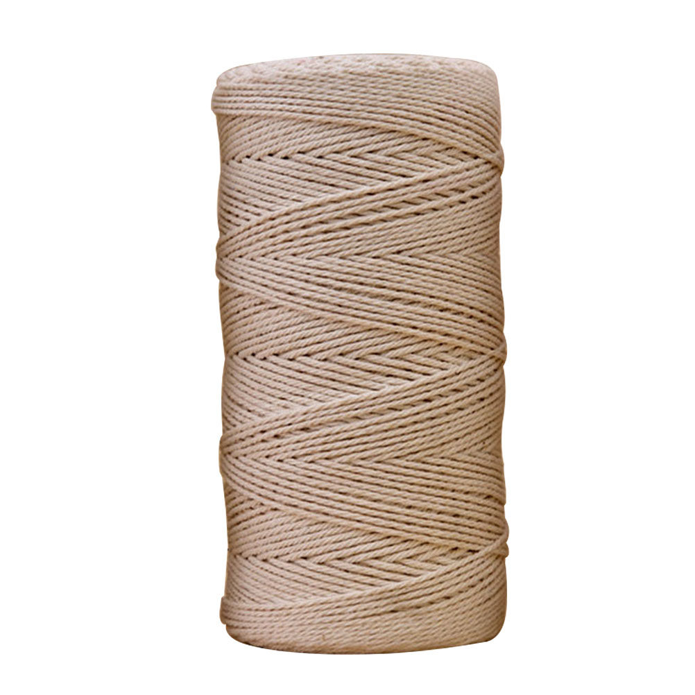 1Pcs Natural Beige Cotton Rope - Macrame Wall Hanging ulasan dan harga