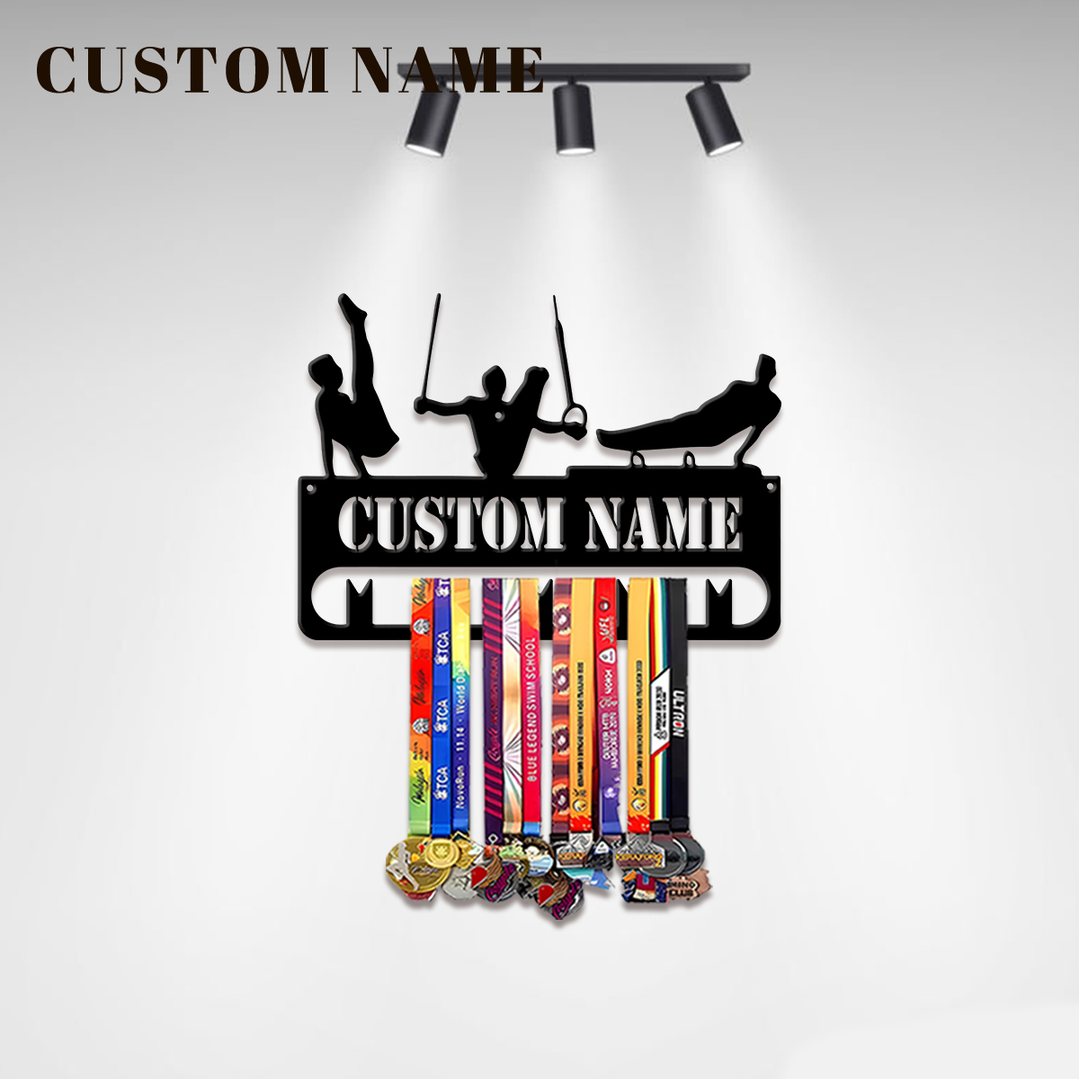 1pc Custom Fitness Metal Medal - Home Decor Xmas ulasan dan harga