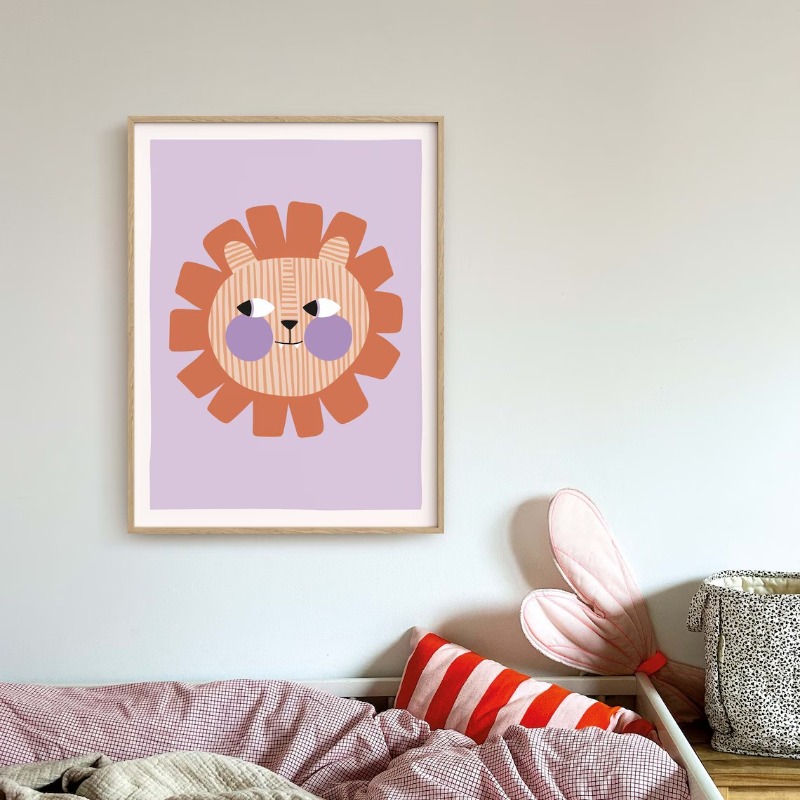 Cartoon Cute Animals Illustrat - Home Decor Cat ulasan dan harga