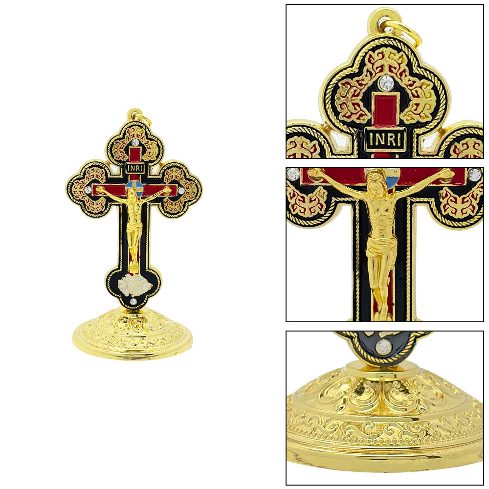 New2026 Catholic Standing Cruc - Home Decor In ulasan dan harga