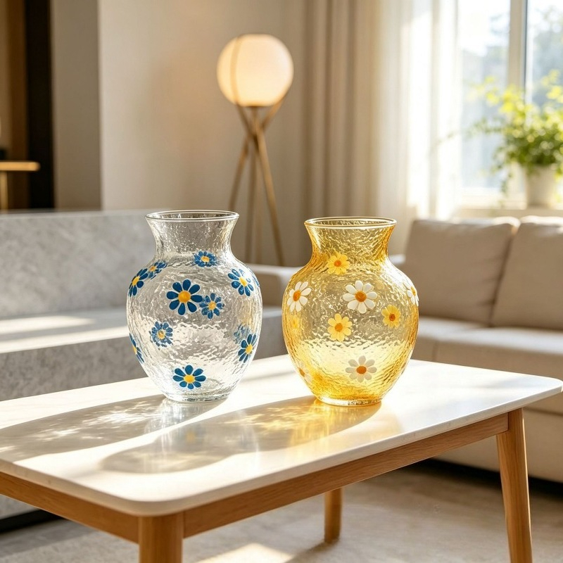Daisy Home Decoration Nordic M - Glass Vase Nordic ulasan dan harga