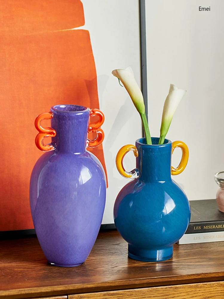 Nordic Creative Upscale Binaur - Glass Vase Nordic ulasan dan harga