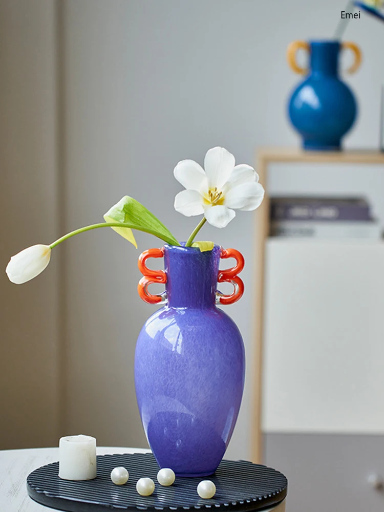 Nordic Creative Upscale Binaur - Glass Vase Nordic ulasan dan harga