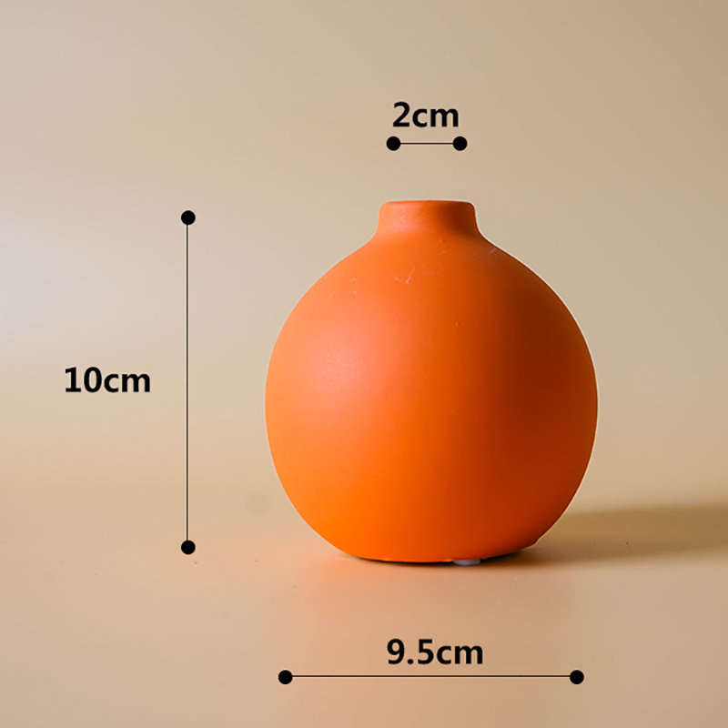 Nordic Ceramic Vase  Solid Col - Glass Vase Nordic ulasan dan harga