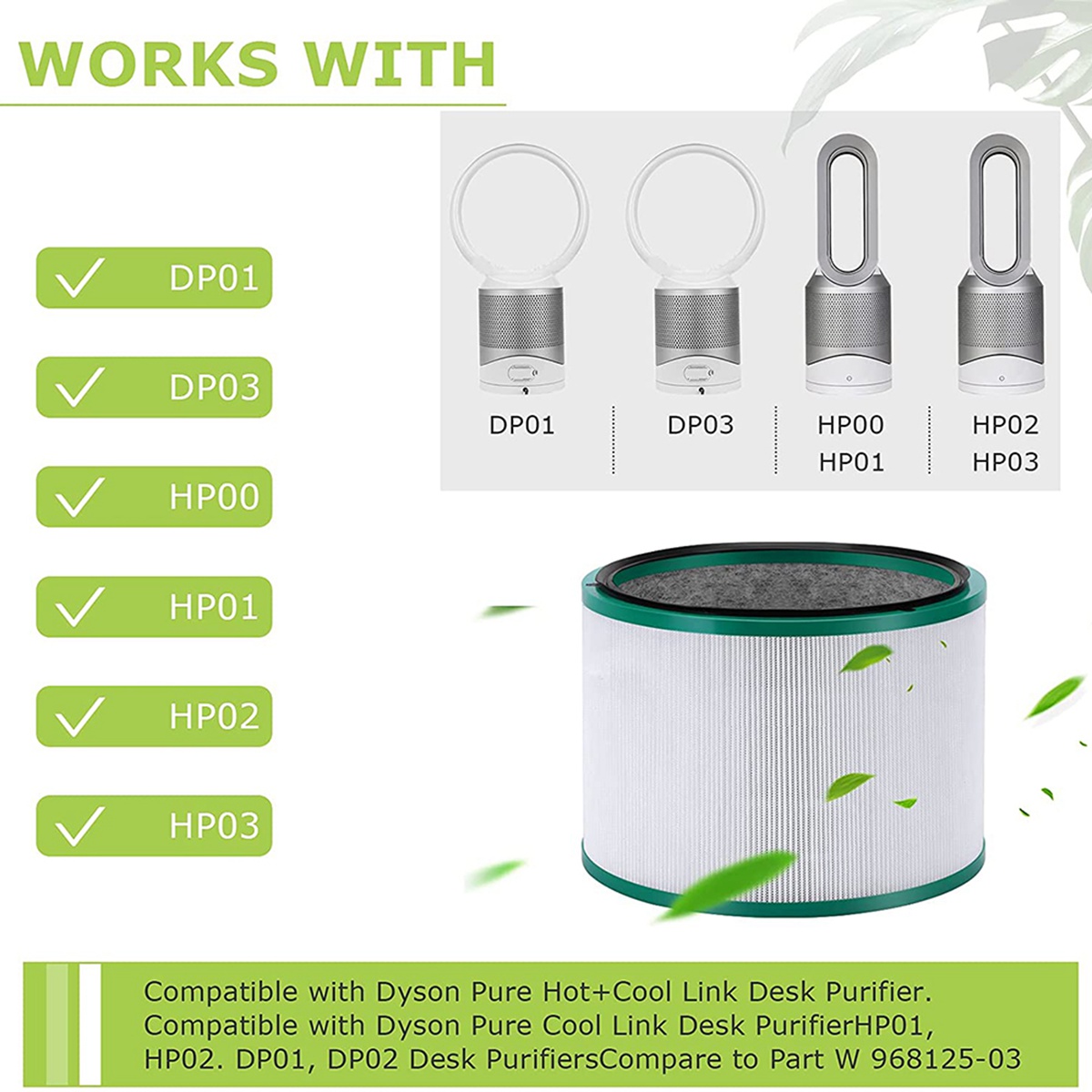 New Replacement Filter for Dys - Dyson Fan Pure Cool ulasan dan harga