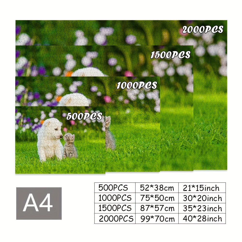 500/1000/1200/2000PCS Puzzle C - Home Decor Under 500 ulasan dan harga