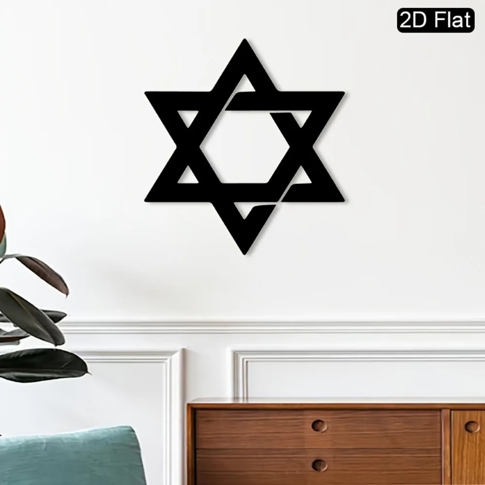 CIFBUY Iron Wall Art Star of D - Home Decor In ulasan dan harga