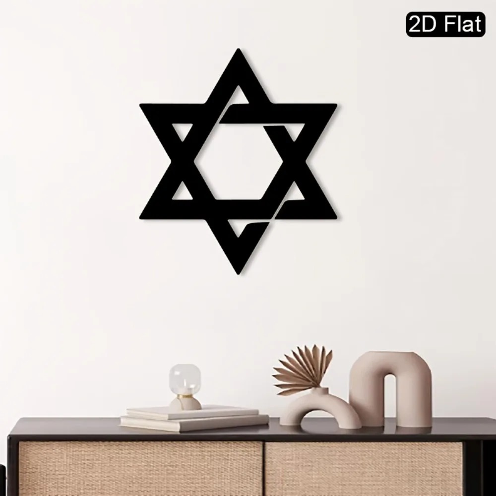 CIFBUY Iron Wall Art Star of D - Home Decor In ulasan dan harga