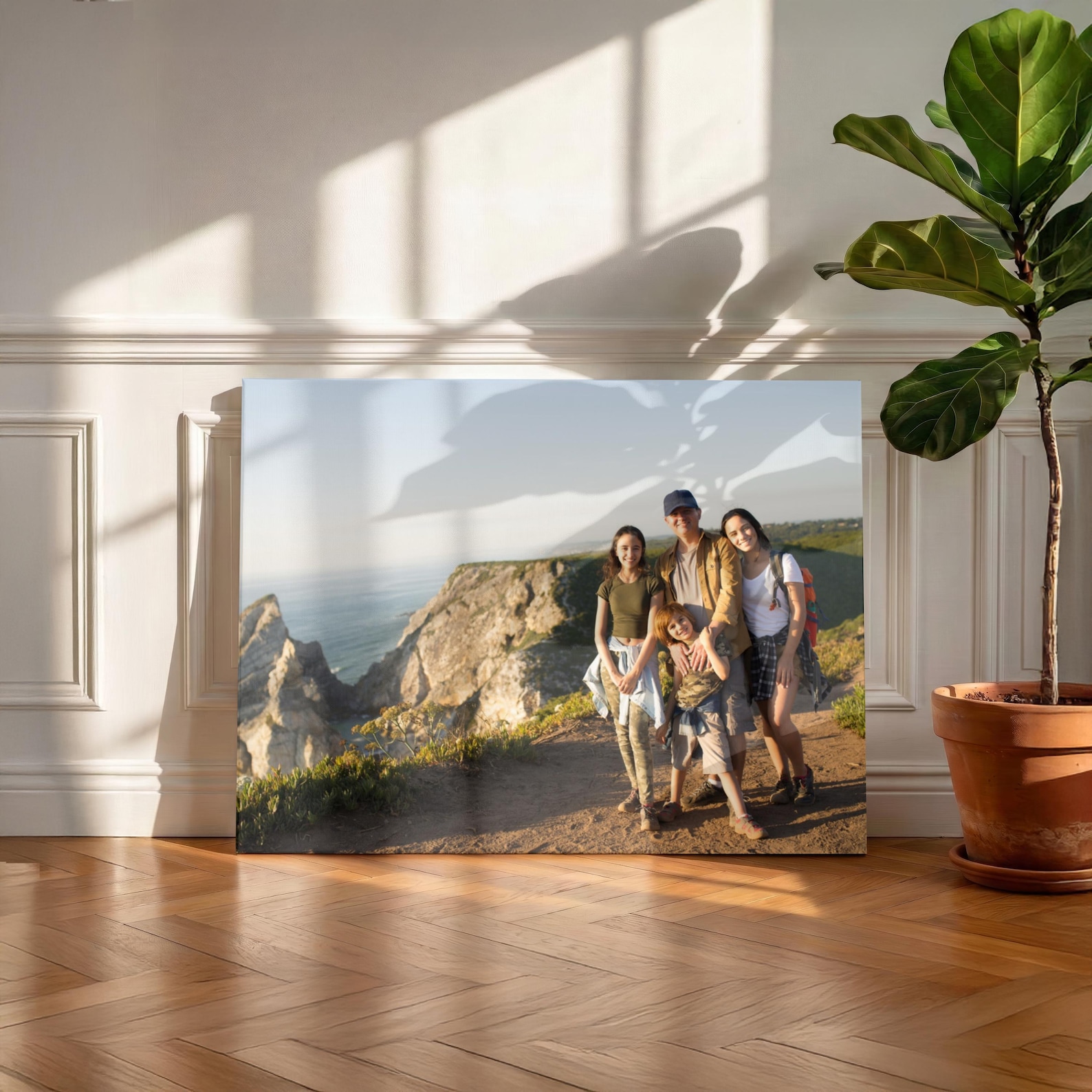 Personalized Photo Canvas, Cus - Home Decor Xmas ulasan dan harga