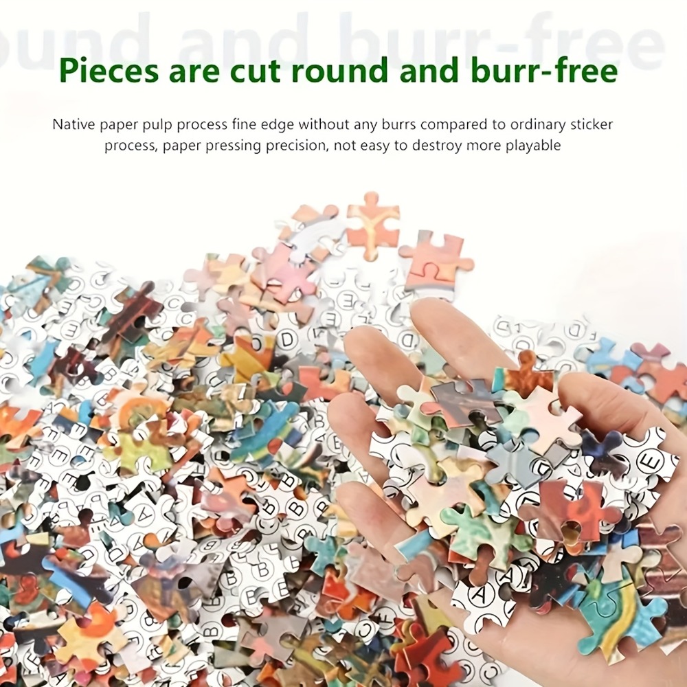 500/1024PCS Jigsaw Puzzle Unde - Home Decor Under 500 ulasan dan harga