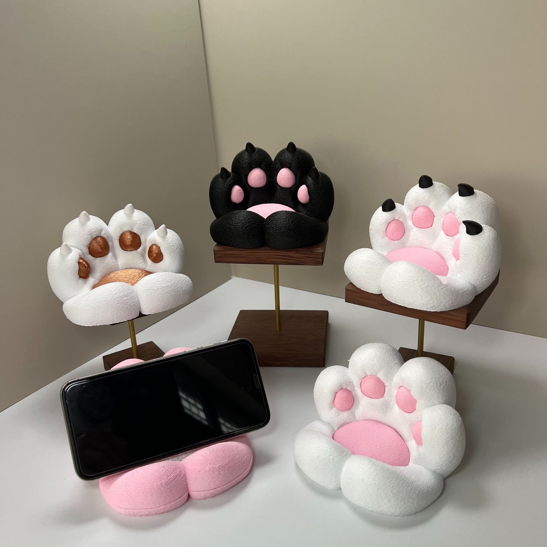 Cute cat paw shaped desk ornam - Home Decor Cat ulasan dan harga