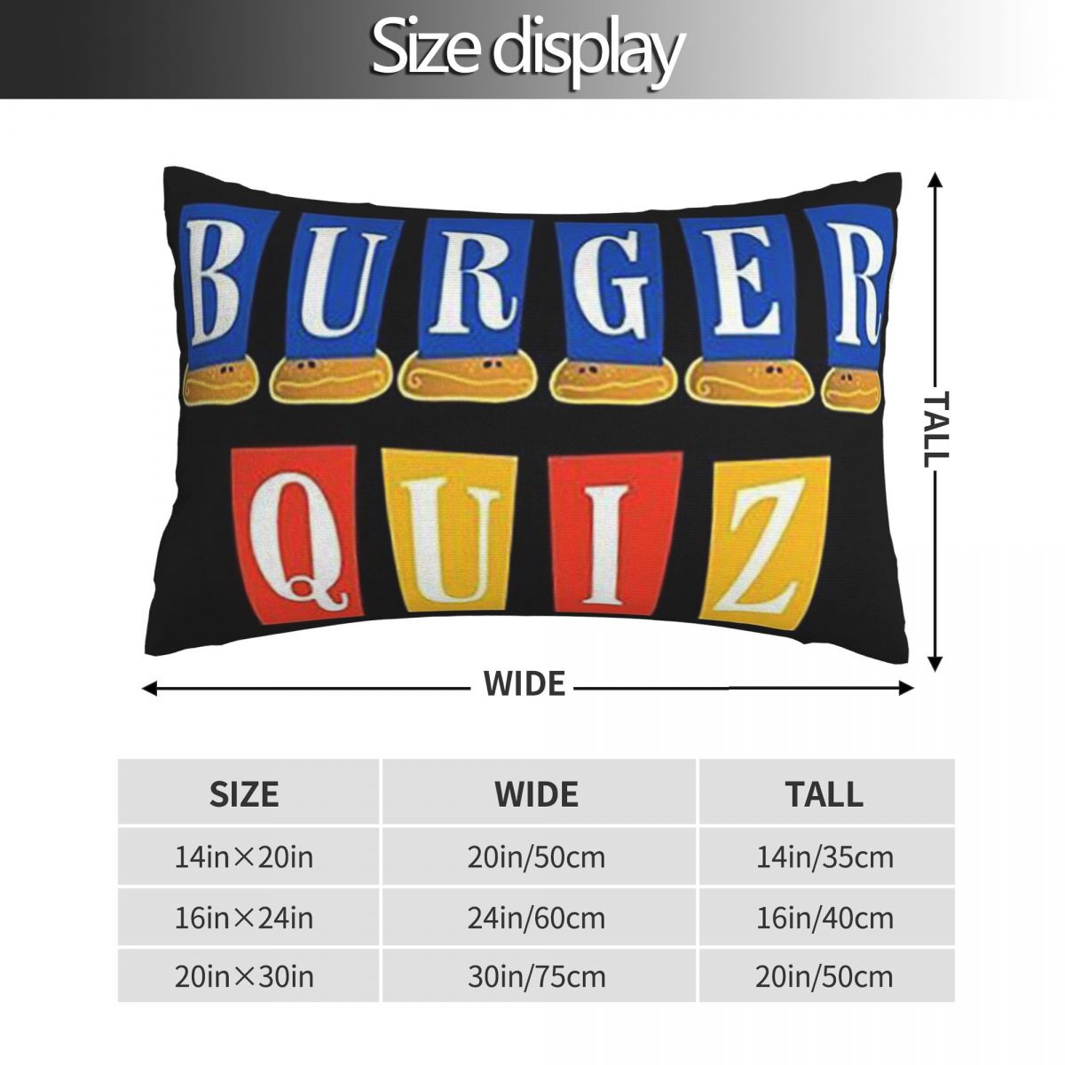 Burger Quiz New Logo Rectangle - Home Decor Quiz Free ulasan dan harga