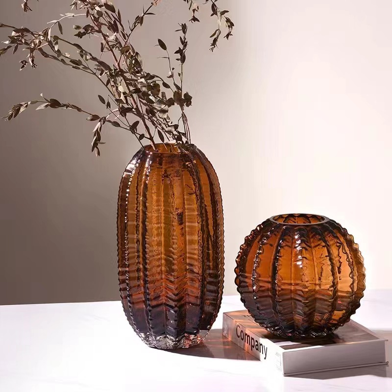 Nordic Modern Cactus Glass Vas - Glass Vase Nordic ulasan dan harga