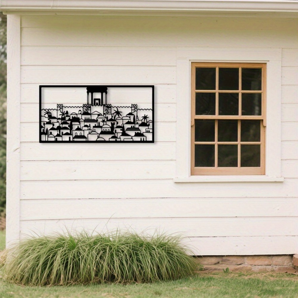 CIFBUY Metal Wall Art Jerusale - Home Decor In ulasan dan harga